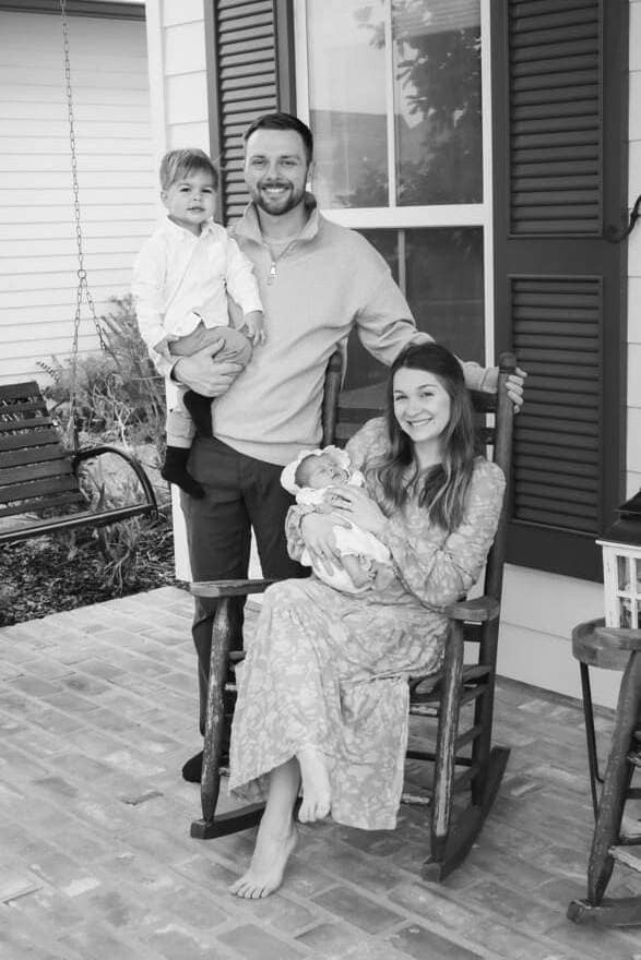 Dr. Eades with his family